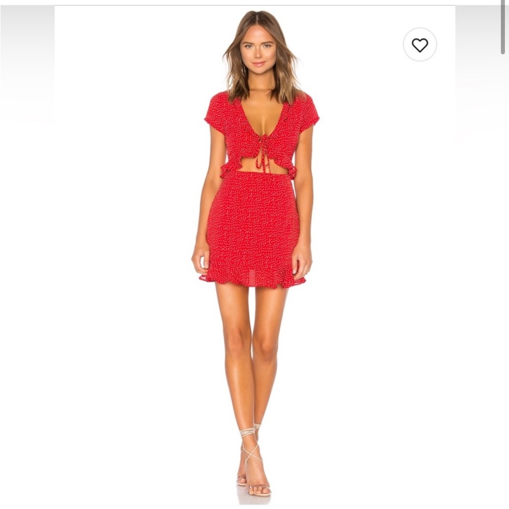 superdown Red Mini Dress